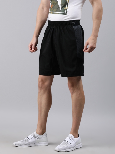 

Puma Men Black Solid Regular Fit Dry Cell ftblNXT Woven Sports Shorts