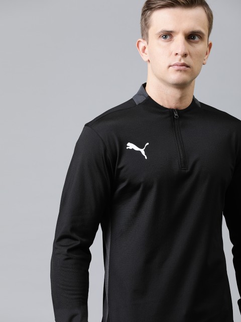 

Puma Men Black Solid ftblPLAY DryCell Sweatshirt