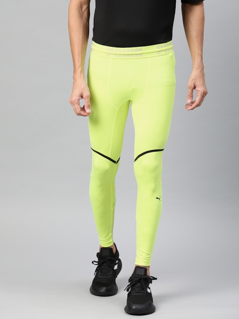 

Puma Men Yellow Solid First Mile Extreme EXO-ADAPT DryCell Running Tights