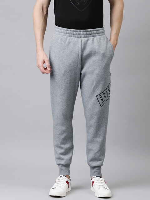 

Puma Men Grey Printed BIG LOGO Joggers