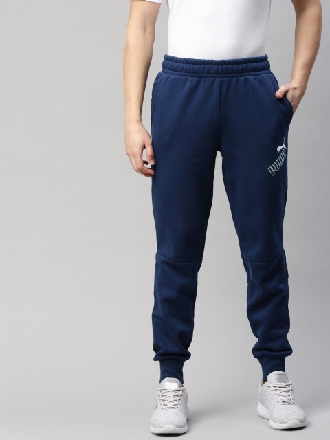 

Puma Men Navy Blue Solid Joggers