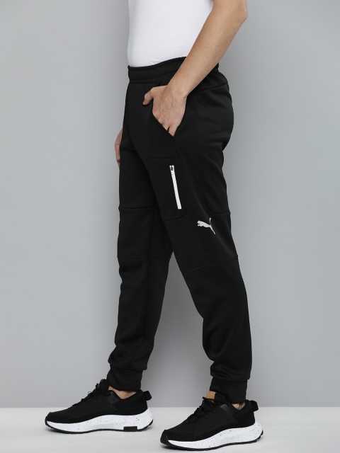 

Puma Men Black Solid WARMCELL Slim Fit EVOSTRIPE Joggers