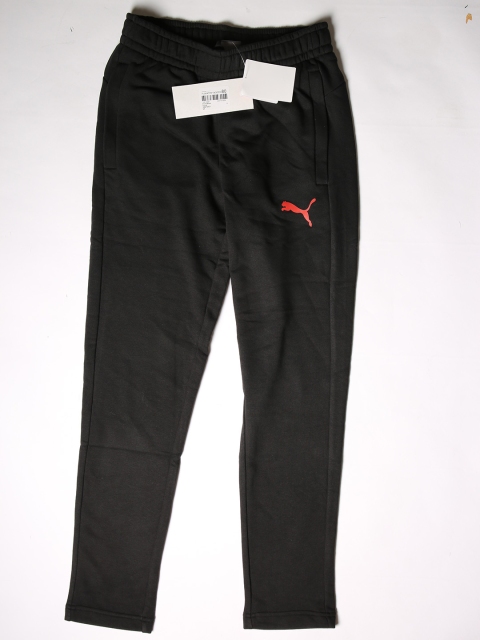 

Puma Men's Black Solid Trackpants