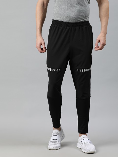 

Puma Men Black Solid ID Tapered Regular Fit Running Track Pants