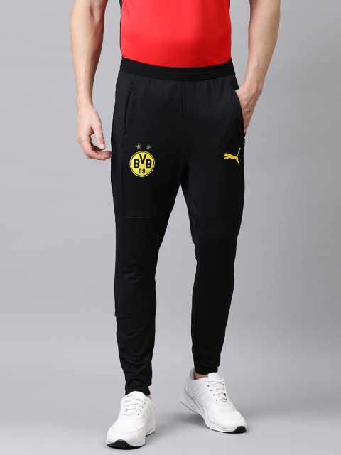 

Puma Men Black Printed DryCell BVB Training Joggers