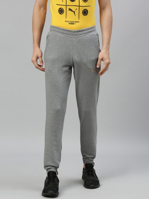 

Puma Men Grey Melange Solid Knitted Joggers