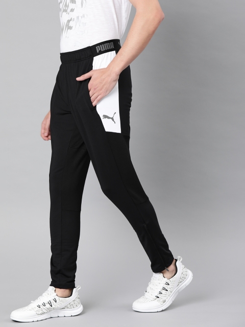 

Puma Men Black Solid Straight Fit ftblNXT Track Pants