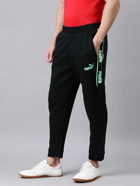 

Puma Men Black Solid Regular Fit 365 Football Training Track Pants