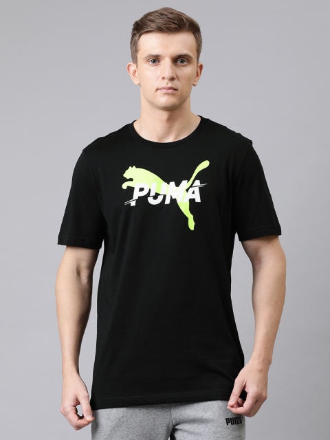 

Puma Men Black Printed MODERN SPORTS Drycell Round Neck T-shirt