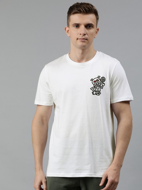 

Puma Men White MR DOODLE Printed Round Neck T-shirt