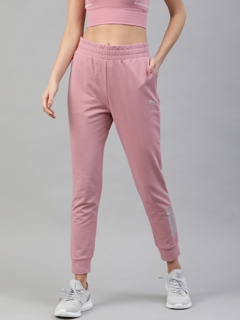 

Puma Women Pink Solid RTG Joggers