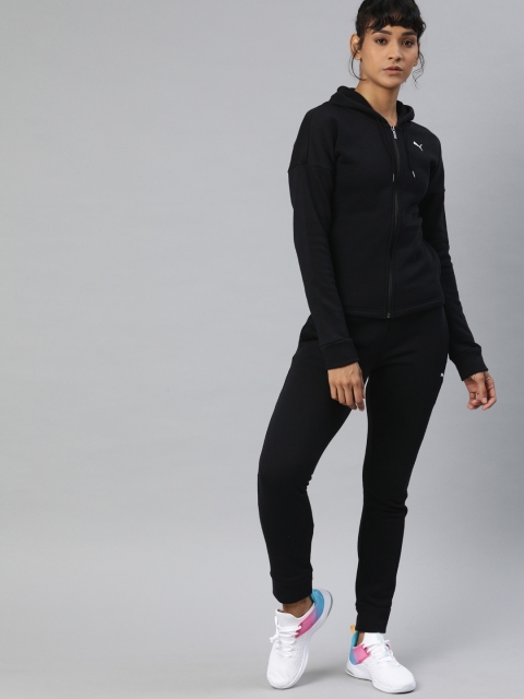 

Puma Women Black Solid Classic Hd Tracksuit