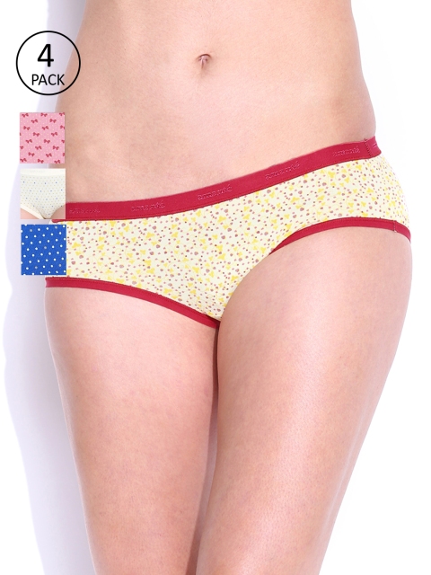 

Amante Women Pack of 4 Assorted Briefs