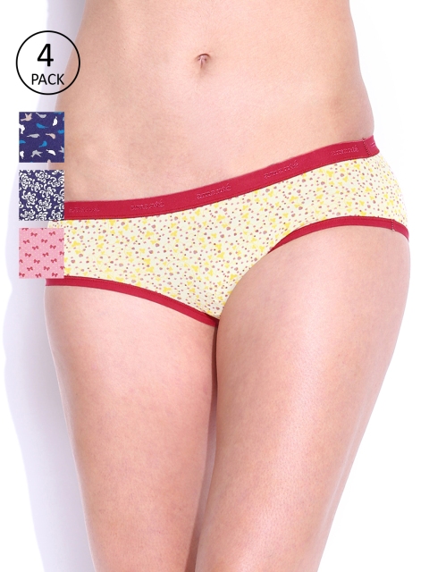 

Amante Women Pack of 4 Assorted Briefs