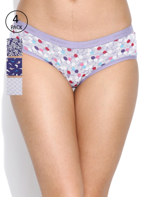 

Amante Women Pack of 4 Assorted Briefs