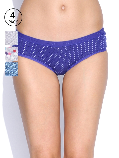 

Amante Women Pack of 4 Assorted Briefs