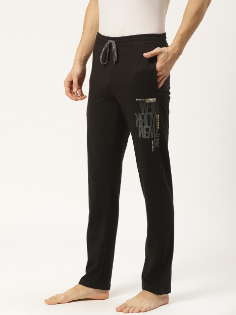 

Sweet Dreams Mens Black Solid Lounge Pants