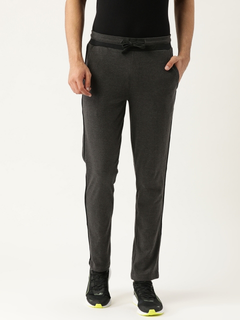 

Sweet Dreams Men Charcoal Grey Solid Track Pants