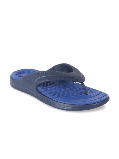 

Crocs Unisex Navy Blue Solid Thong Flip-Flops