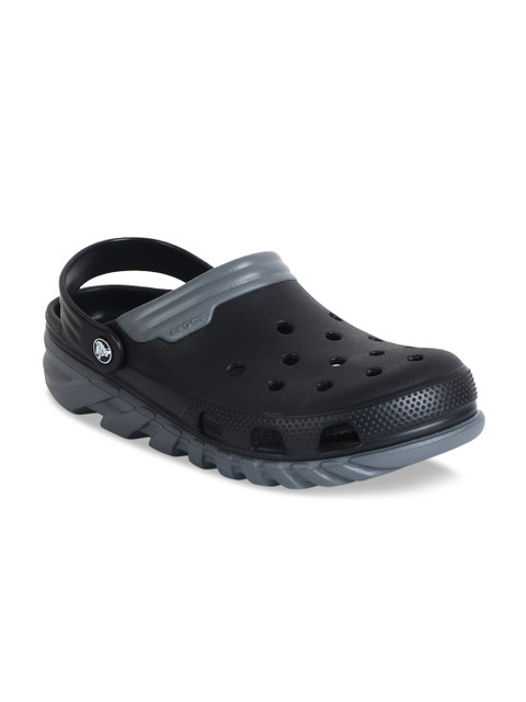 

Crocs Unisex Black & Grey Clogs