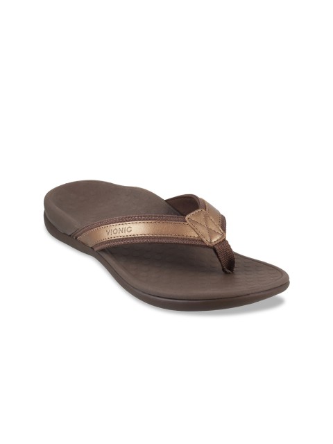 

VIONIC Women Brown Solid Comfort Heels
