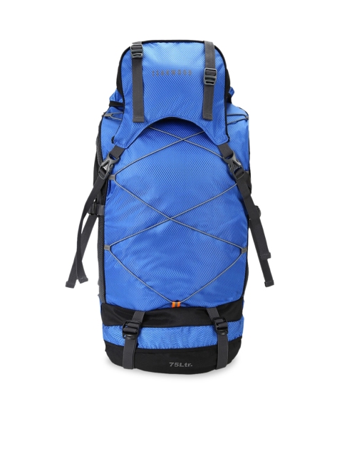 

Teakwood Leathers Unisex Blue & Black Solid 45 L Medium Rucksack