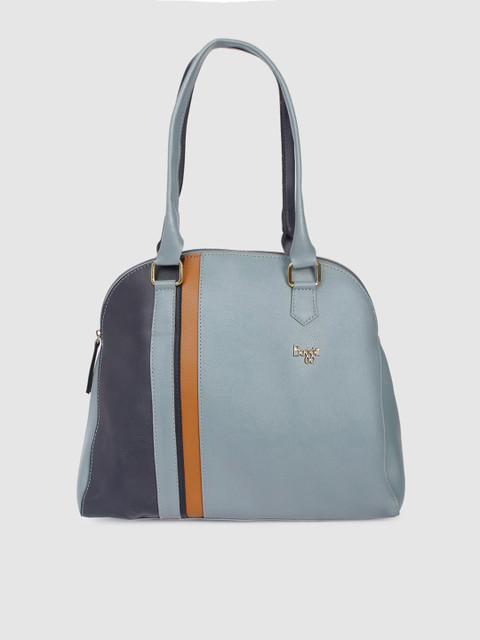

Baggit Blue Colourblocked Shoulder Bag