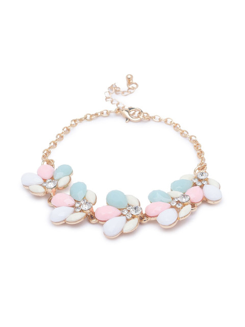 

Globus Pink & Gold Charm Bracelet