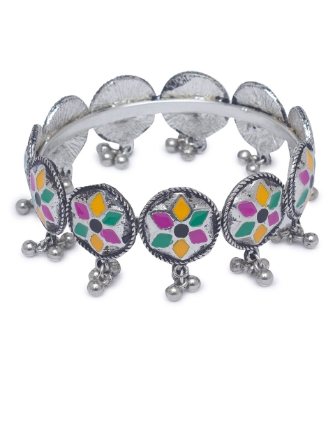 

Globus Silver-Toned Bangle-Style Bracelet