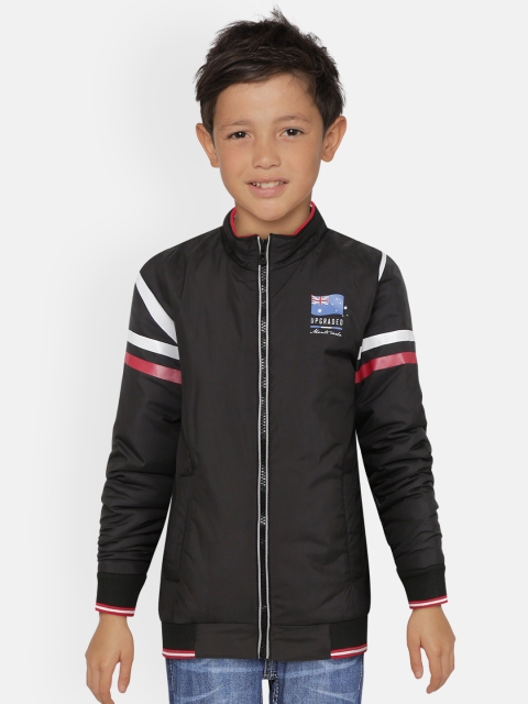

Monte Carlo Boys Black Solid Bomber Jacket
