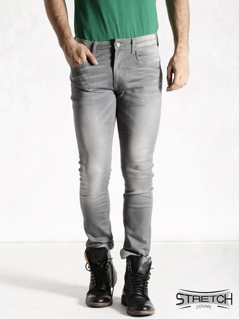 

Roadster Grey Washed Stretch Jeans