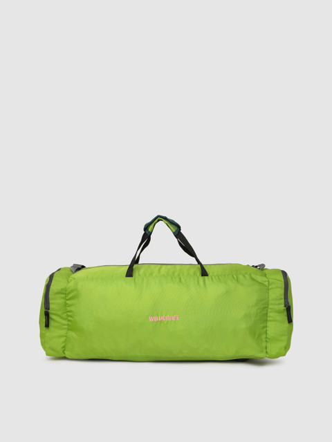 

Wildcraft Unisex Green Solid Power Duffel Bag