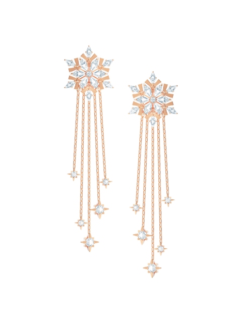 

SWAROVSKI Rose Gold-Plated & White Magic Pierced Earrings