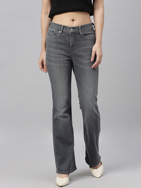 

Levis Women Grey 315 Bootcut Mid-Rise Clean Look Stretchable Jeans