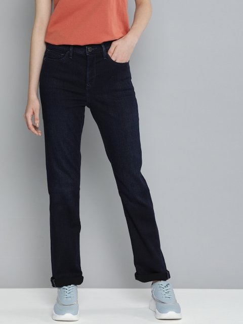 Women Blue Slim Fit Clean Look Jeans