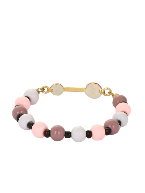 

ZeroKaata Gold-Plated Handcrafted Elasticated Bracelet