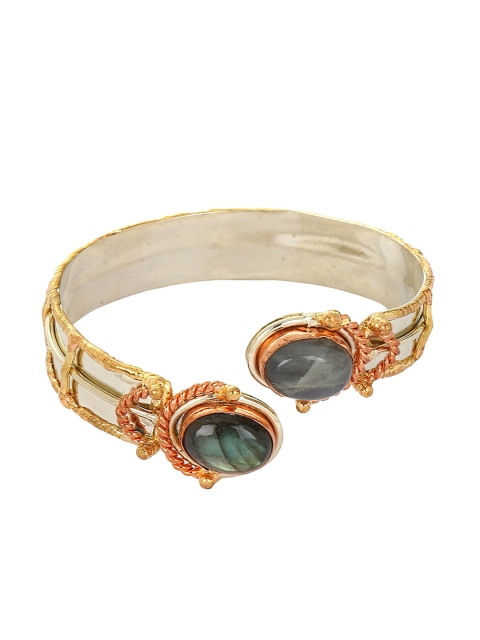 

ZeroKaata Gold-Plated Handcrafted Cuff Bracelet