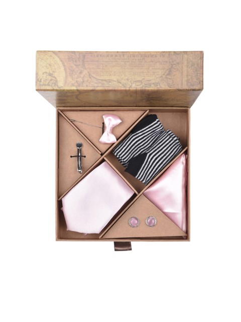 

Blacksmith Men Pink & Black Accessory Gift Set