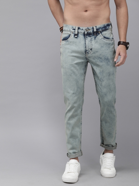 

Roadster Men Blue Tapered Fit Mid-Rise Clean Look Jeans