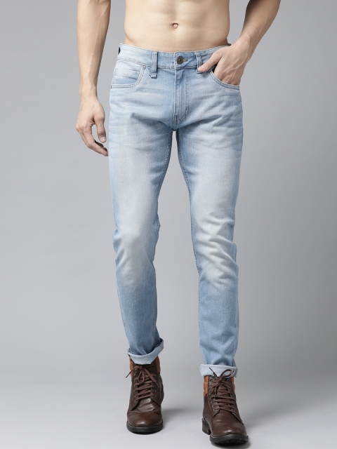 

Roadster Men Blue Skinny Fit Mid-Rise Clean Look Stretchable Jeans