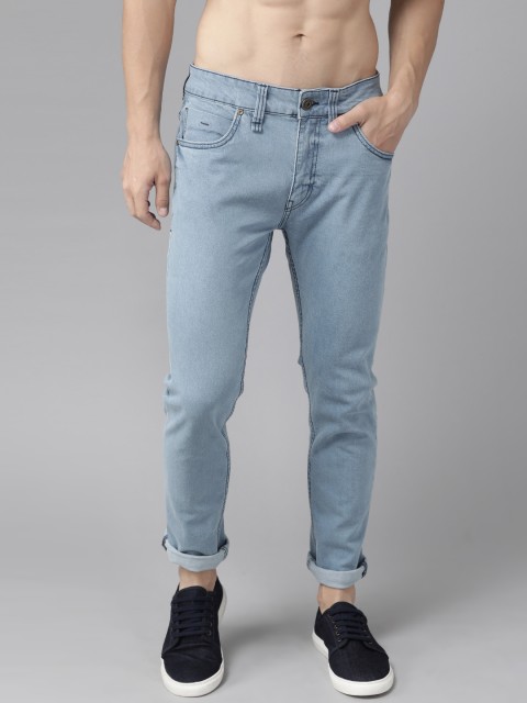 

Roadster Men Blue Skinny Fit Mid-Rise Clean Look Stretchable Jeans