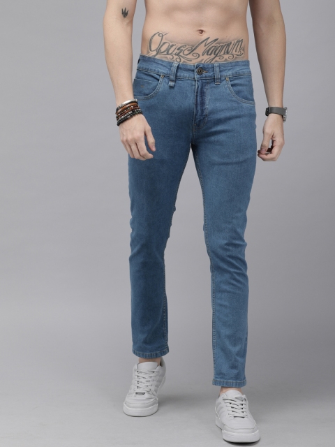 

Roadster Men Blue Skinny Fit Mid-Rise Clean Look Stretchable Jeans
