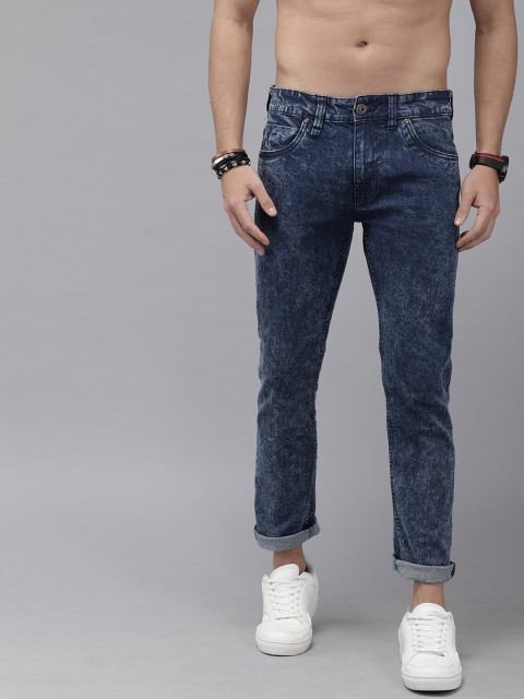 

Roadster Men Blue Skinny Fit Mid-Rise Clean Look Stretchable Jeans