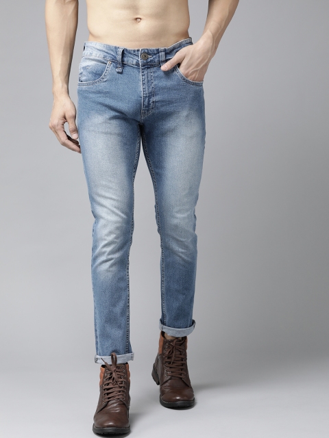 

Roadster Men Blue Skinny Fit Mid-Rise Clean Look Stretchable Jeans