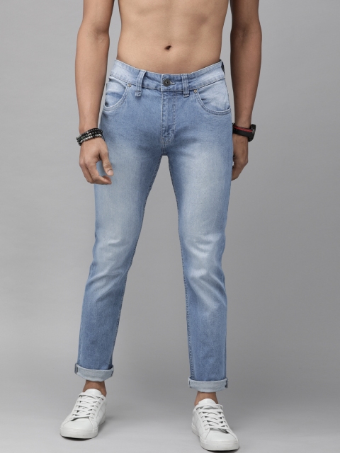 

Roadster Men Blue Skinny Fit Mid-Rise Clean Look Stretchable Jeans