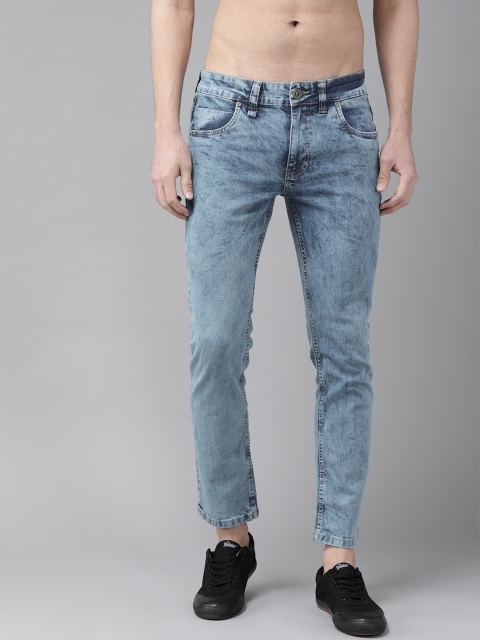 

Roadster Men Blue Skinny Fit Mid-Rise Clean Look Stretchable Jeans