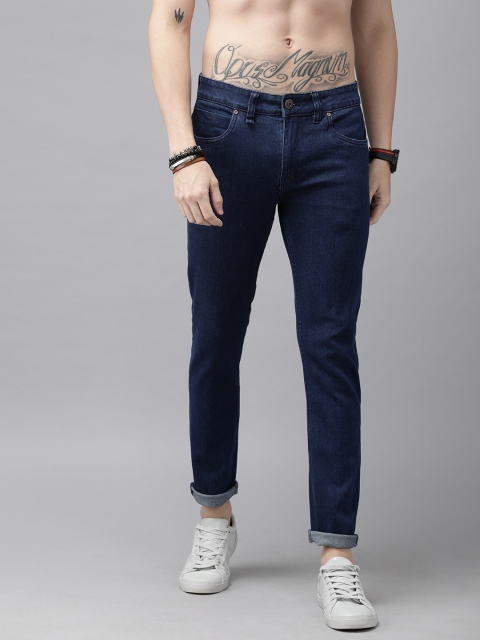 

Roadster Men Blue Skinny Fit Mid-Rise Clean Look Stretchable Jeans