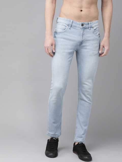 

Roadster Men Blue Skinny Fit Mid-Rise Clean Look Stretchable Jeans