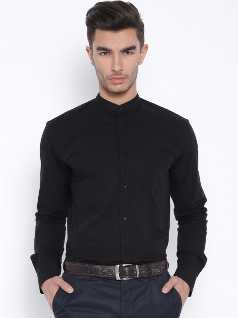 

Park Avenue Black Slim Fit Formal Shirt