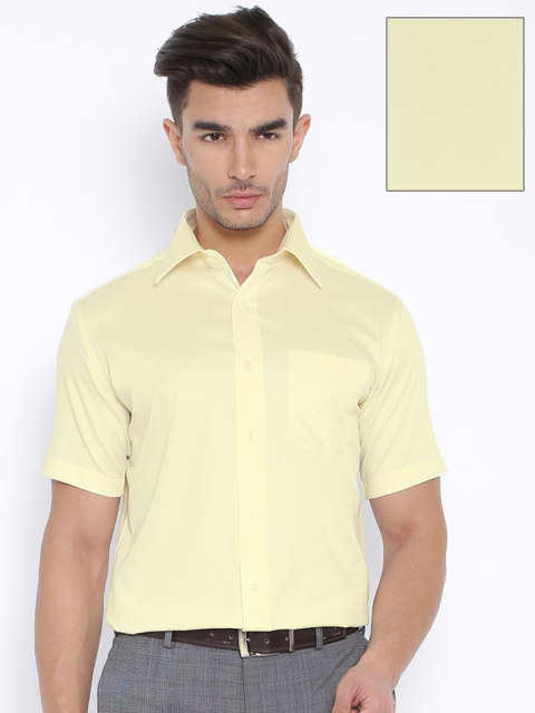 

Park Avenue Yellow Formal Shirt